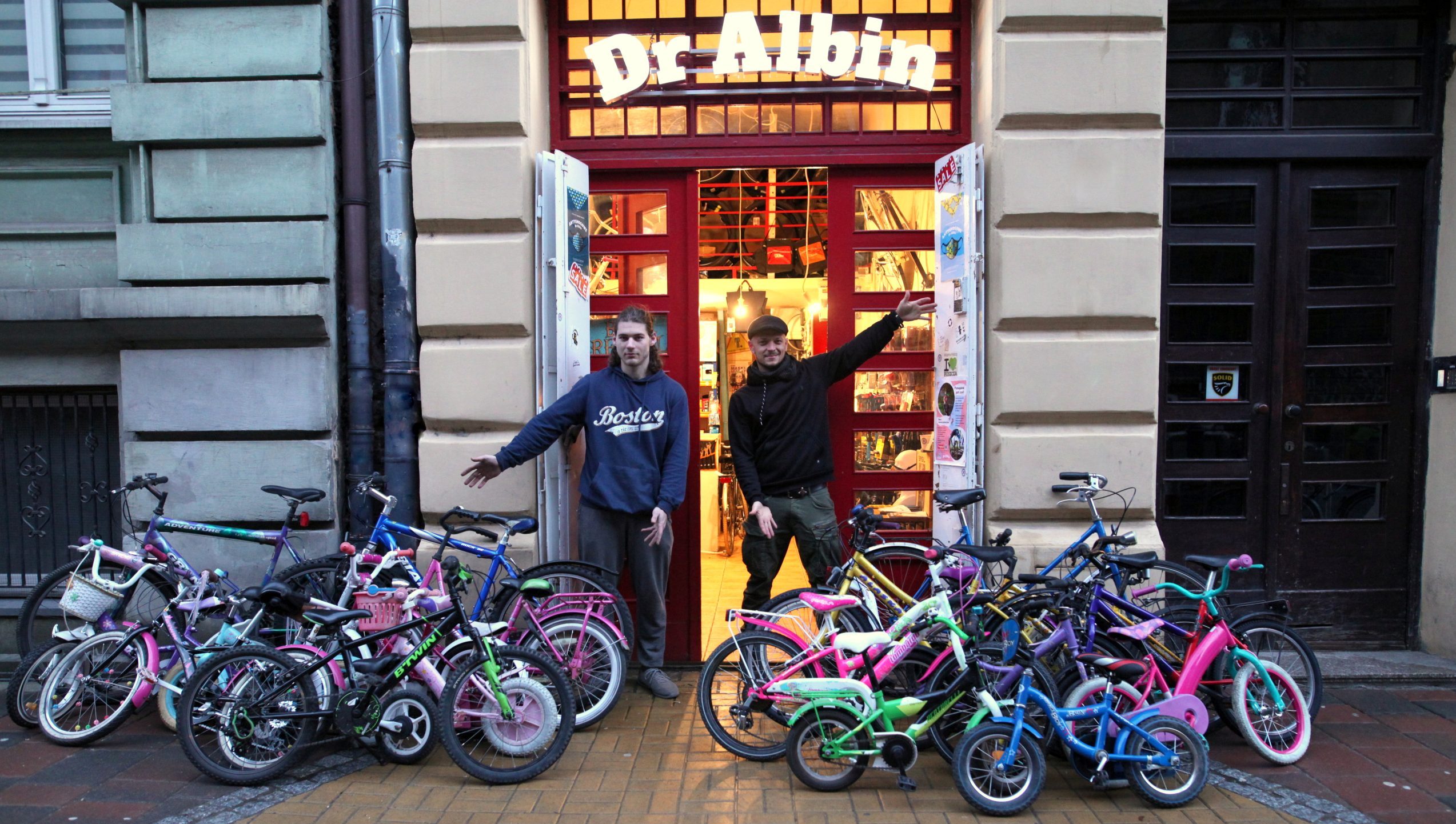 Zbiórka rowerów dla domu dziecka