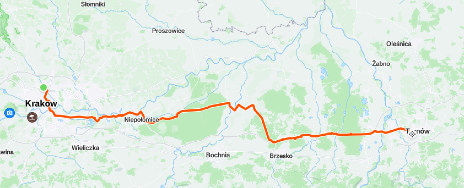 trasa-szosowo-gravelowa-krakow-tarnow-i-powrot-pociagiem